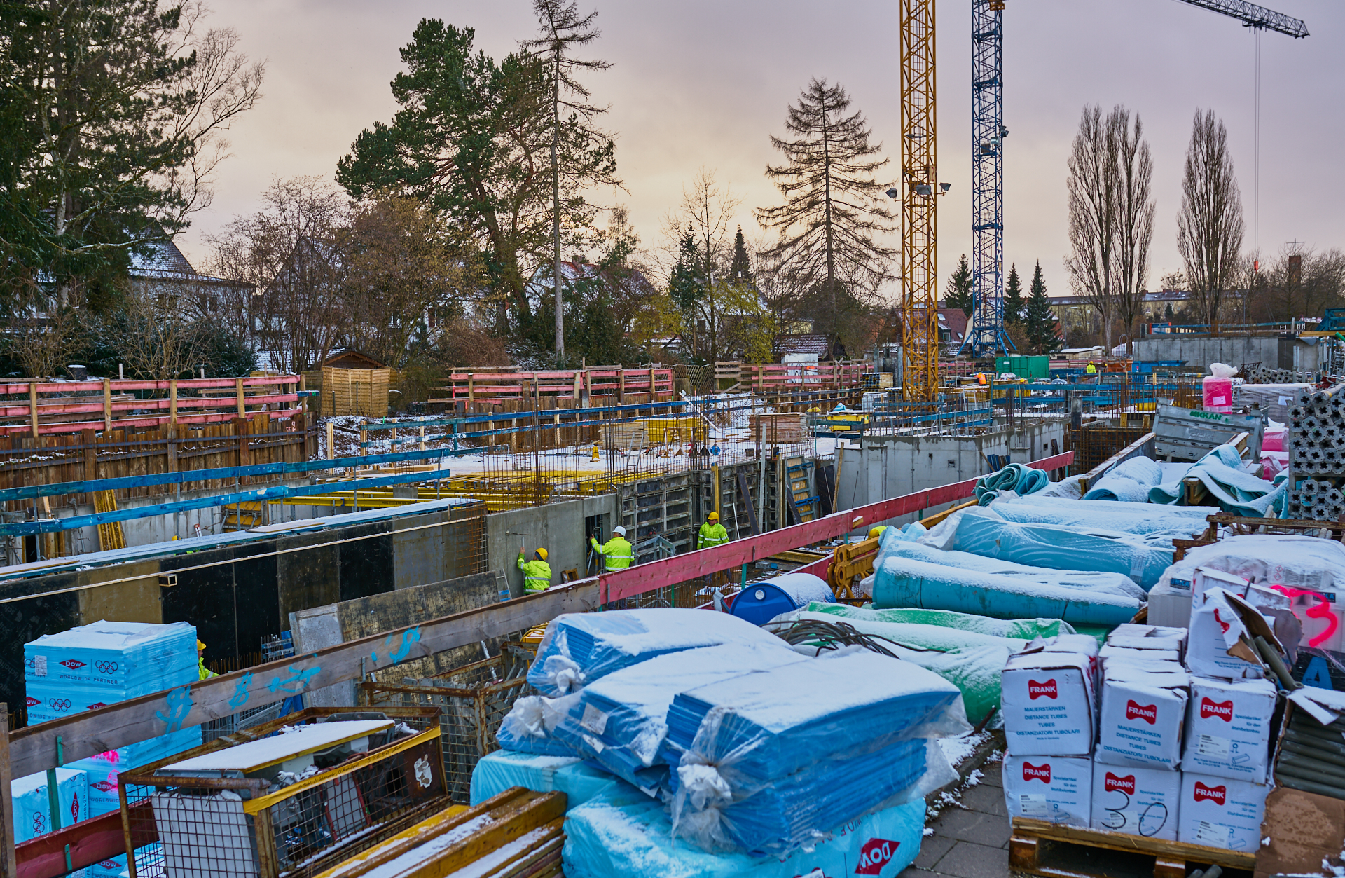 Baustelle Maikäfersiedlung in Neuperlach 17.01.2018 Photographer: Gelbmann