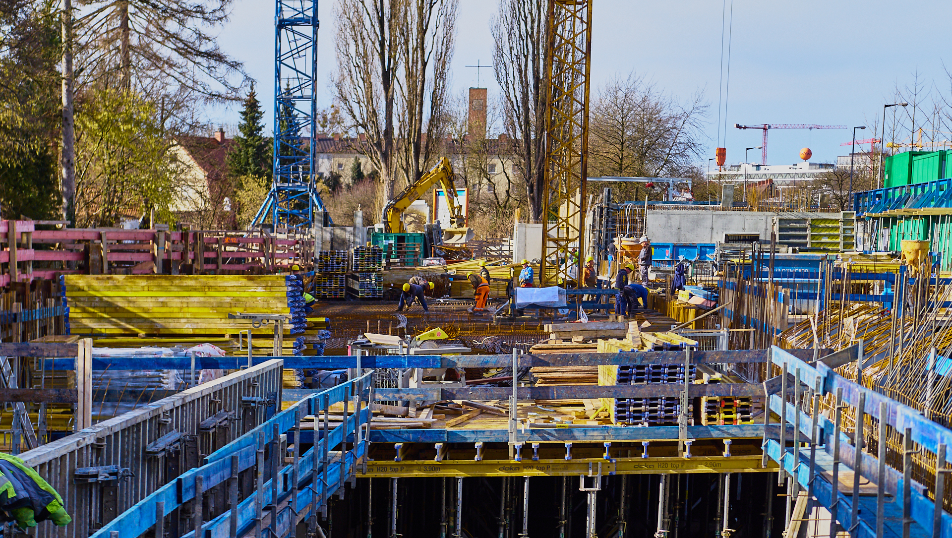 Baustelle Maikäfersiedlung in Neuperlach 25.01.2018 Photographer: Gelbmann