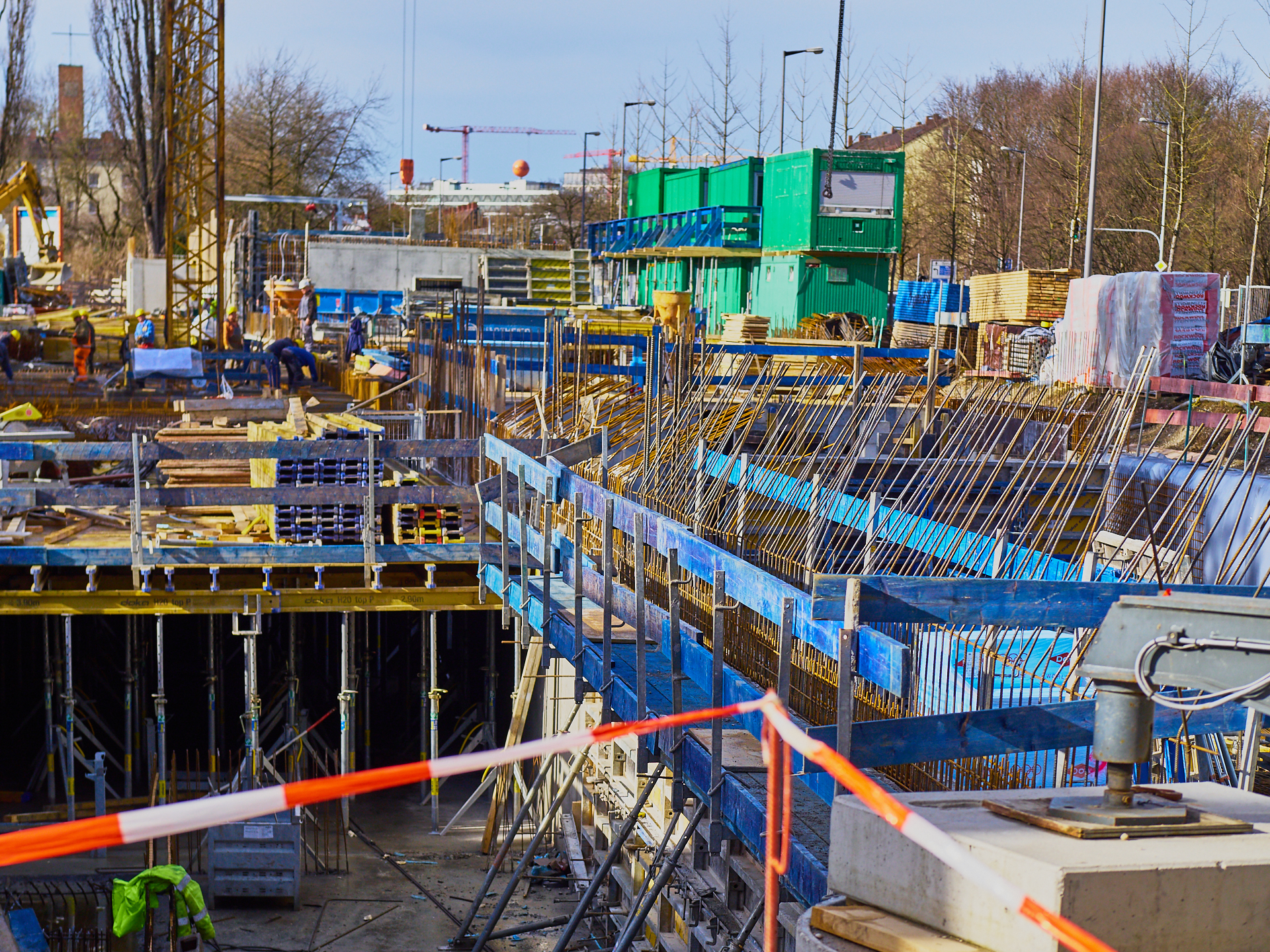 Baustelle Maikäfersiedlung in Neuperlach 25.01.2018 Photographer: Gelbmann