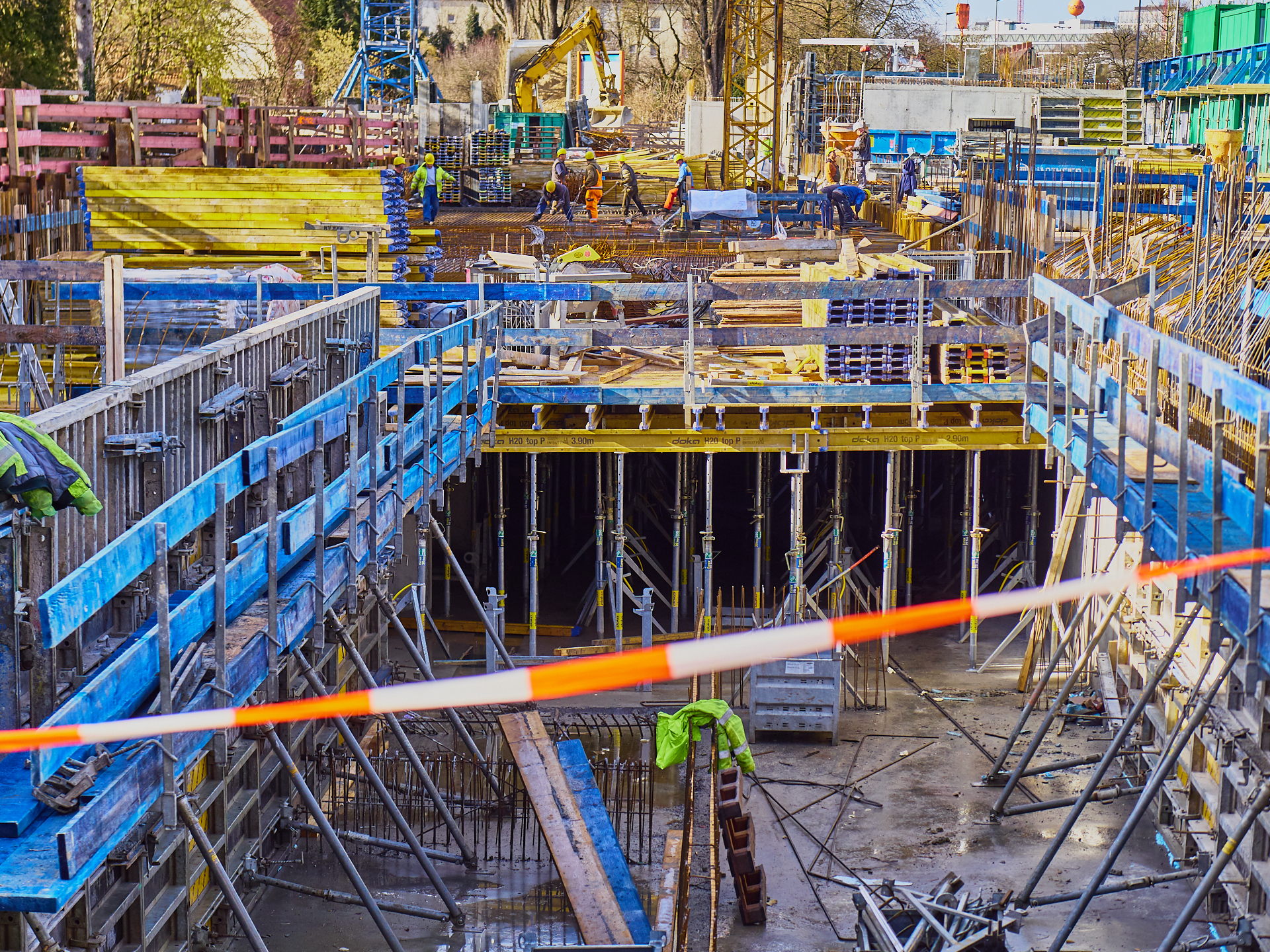 Baustelle Maikäfersiedlung in Neuperlach 25.01.2018 Photographer: Gelbmann