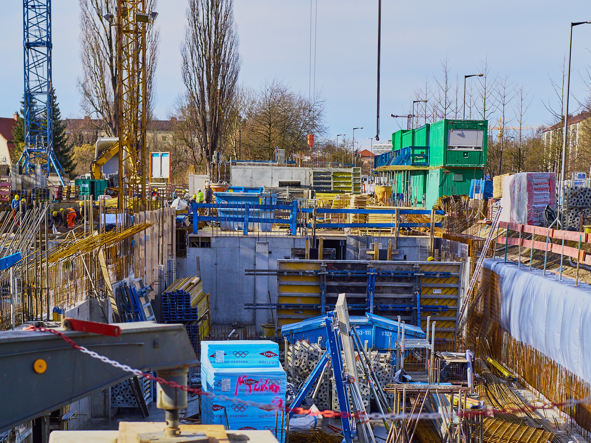 Baustelle Maikäfersiedlung in Neuperlach 25.01.2018 Photographer: Gelbmann