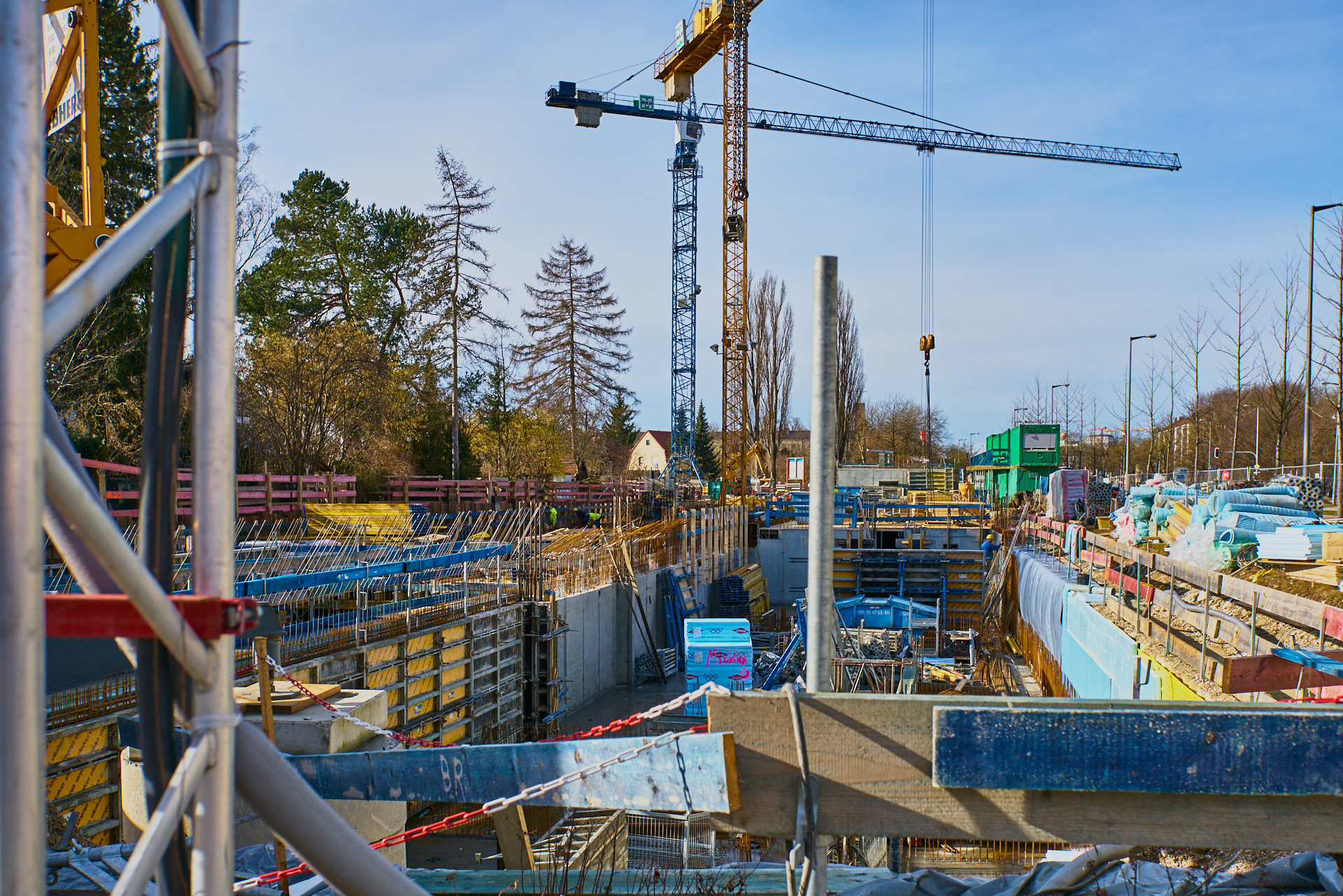 Baustelle Maikäfersiedlung in Neuperlach 25.01.2018 Photographer: Gelbmann