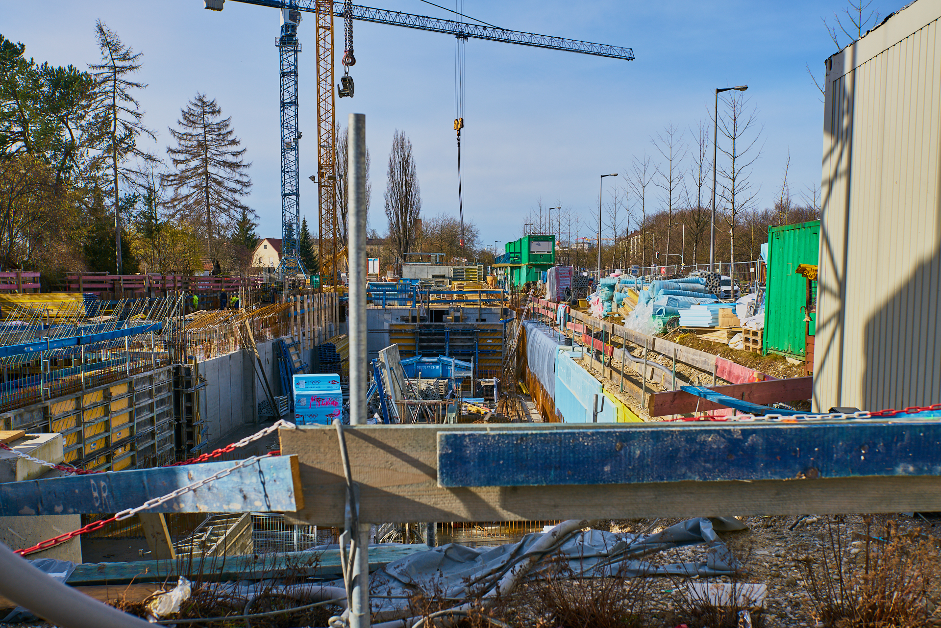 Baustelle Maikäfersiedlung in Neuperlach 25.01.2018 Photographer: Gelbmann