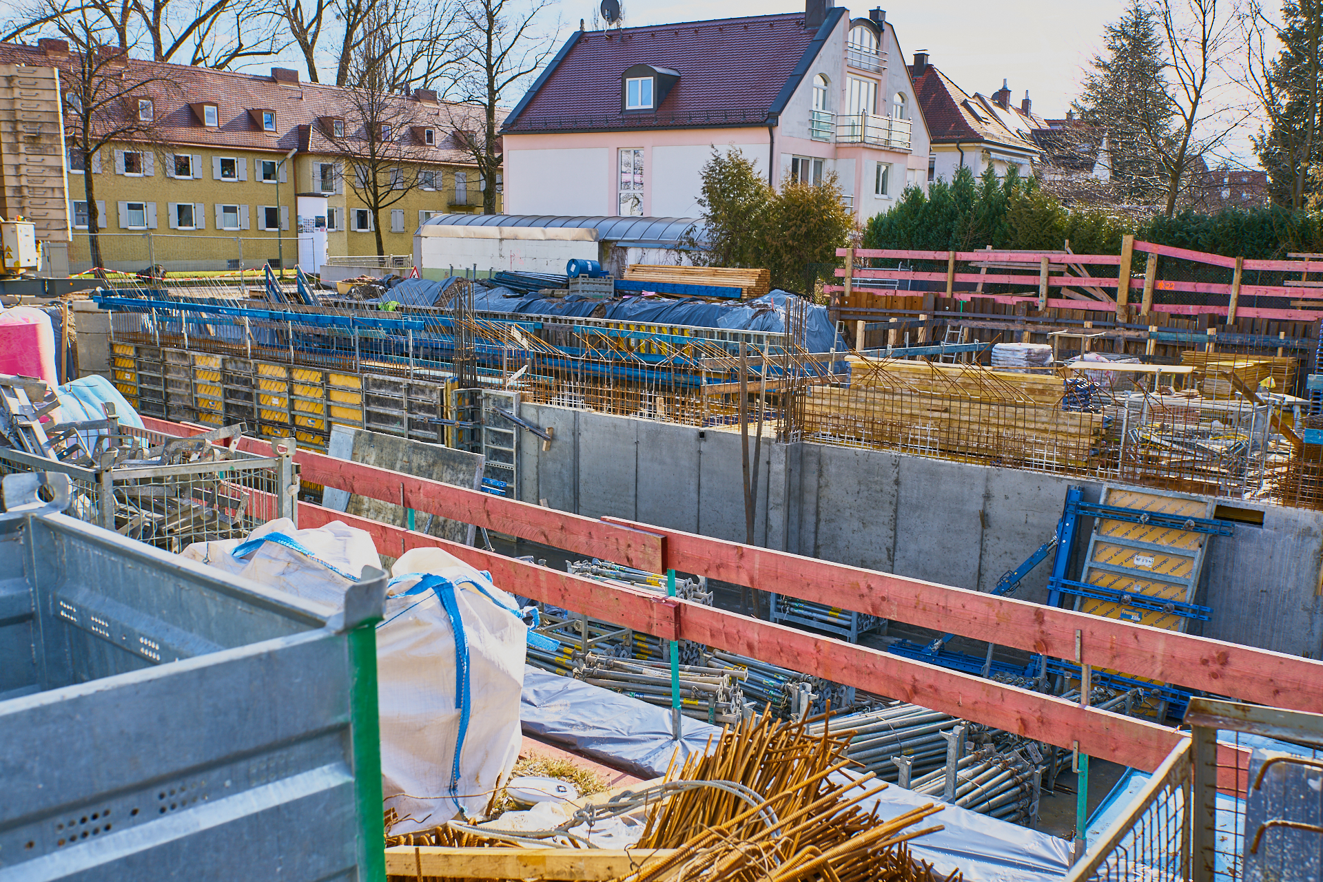 Baustelle Maikäfersiedlung in Neuperlach 25.01.2018 Photographer: Gelbmann
