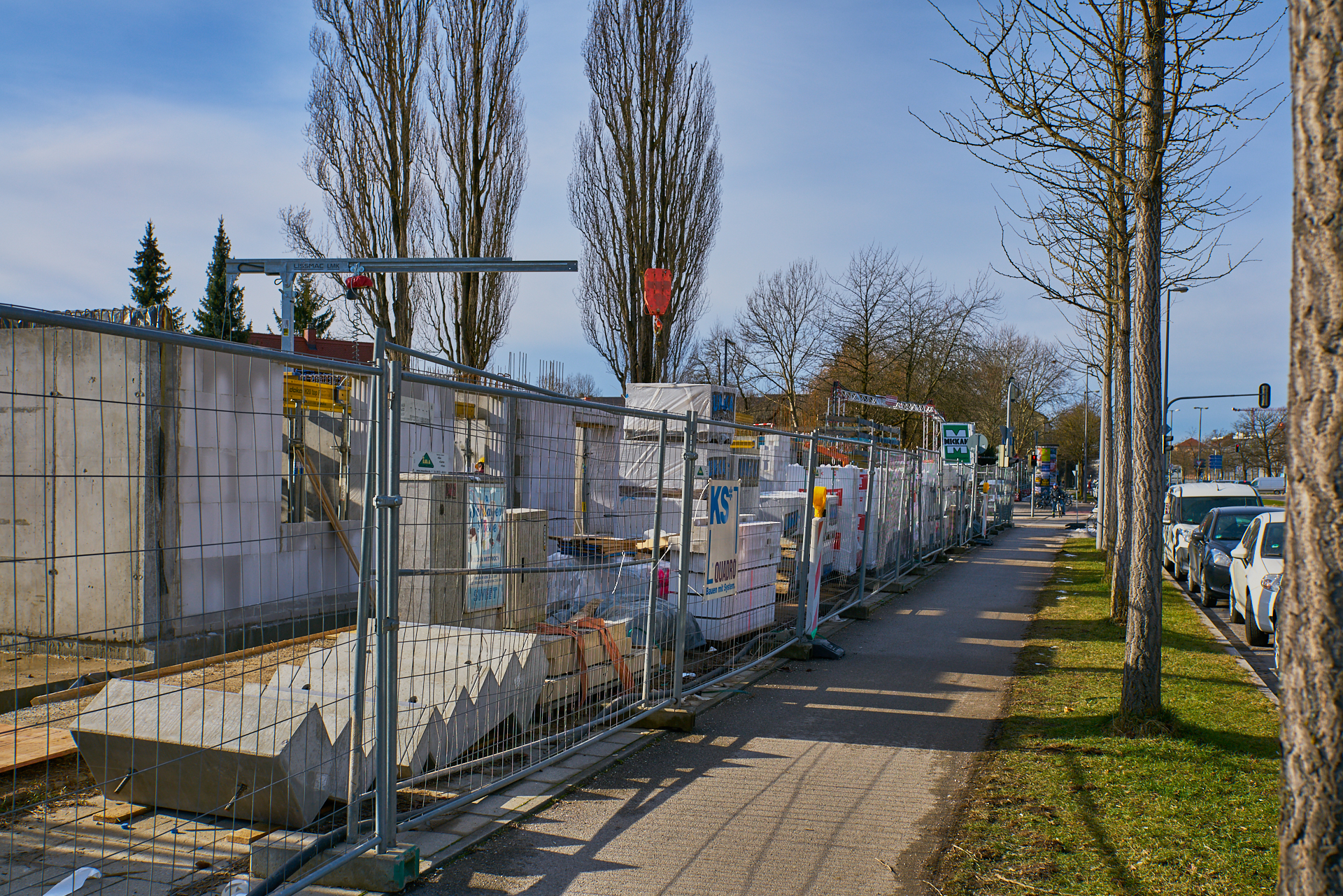 Baustelle Maikäfersiedlung in Neuperlach 25.01.2018 Photographer: Gelbmann