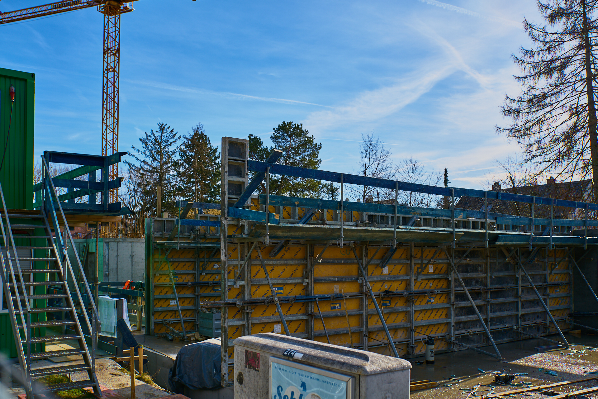 Baustelle Maikäfersiedlung in Neuperlach 25.01.2018 Photographer: Gelbmann