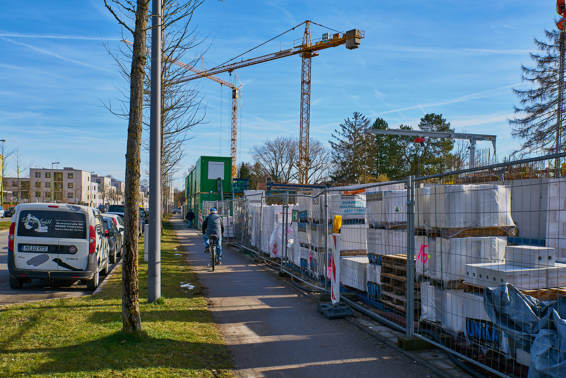 Baustelle Maikäfersiedlung in Neuperlach 25.01.2018 Photographer: Gelbmann