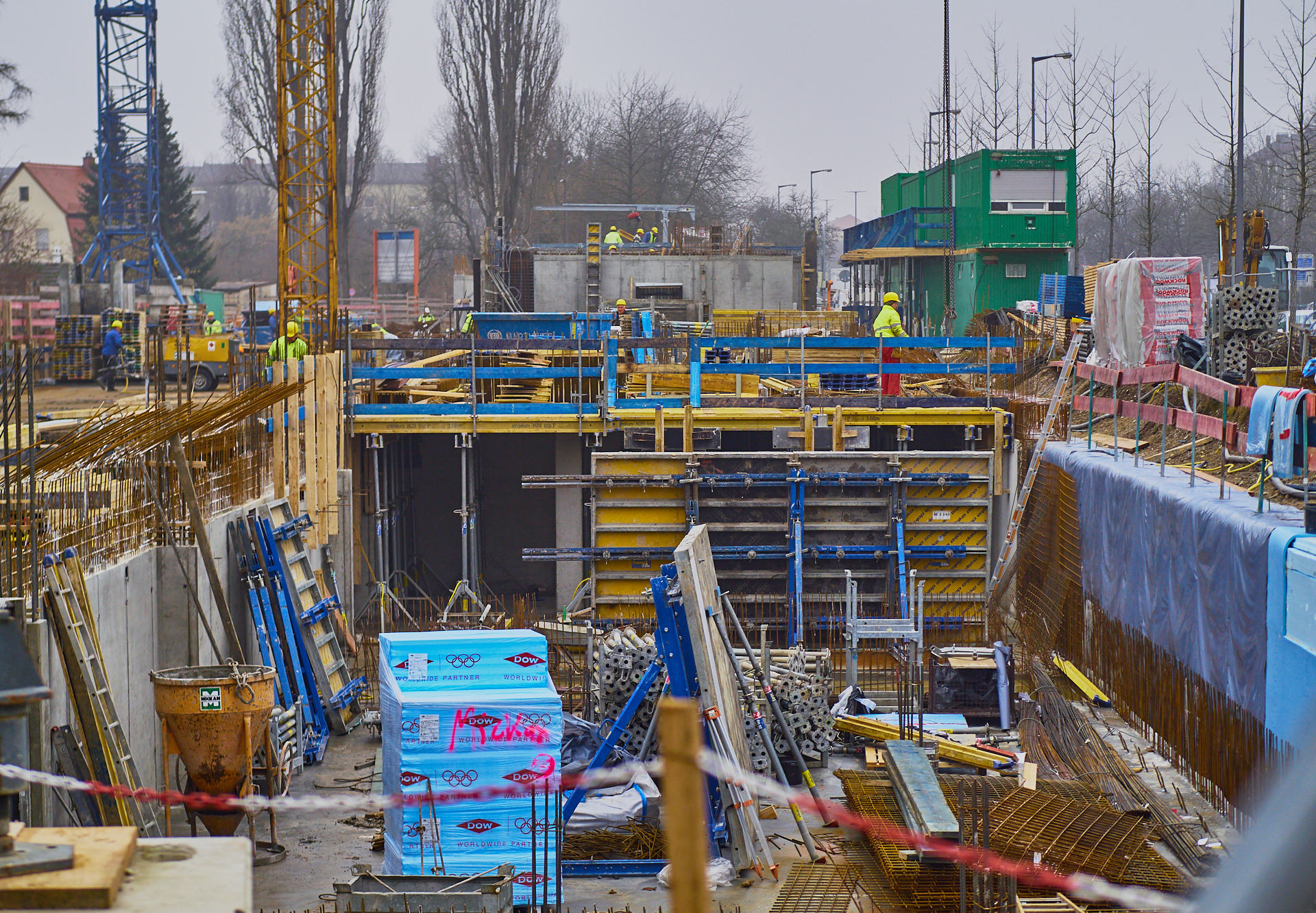 Baustelle Maikäfersiedlung in Neuperlach 27.01.2018 Photographer: Gelbmann