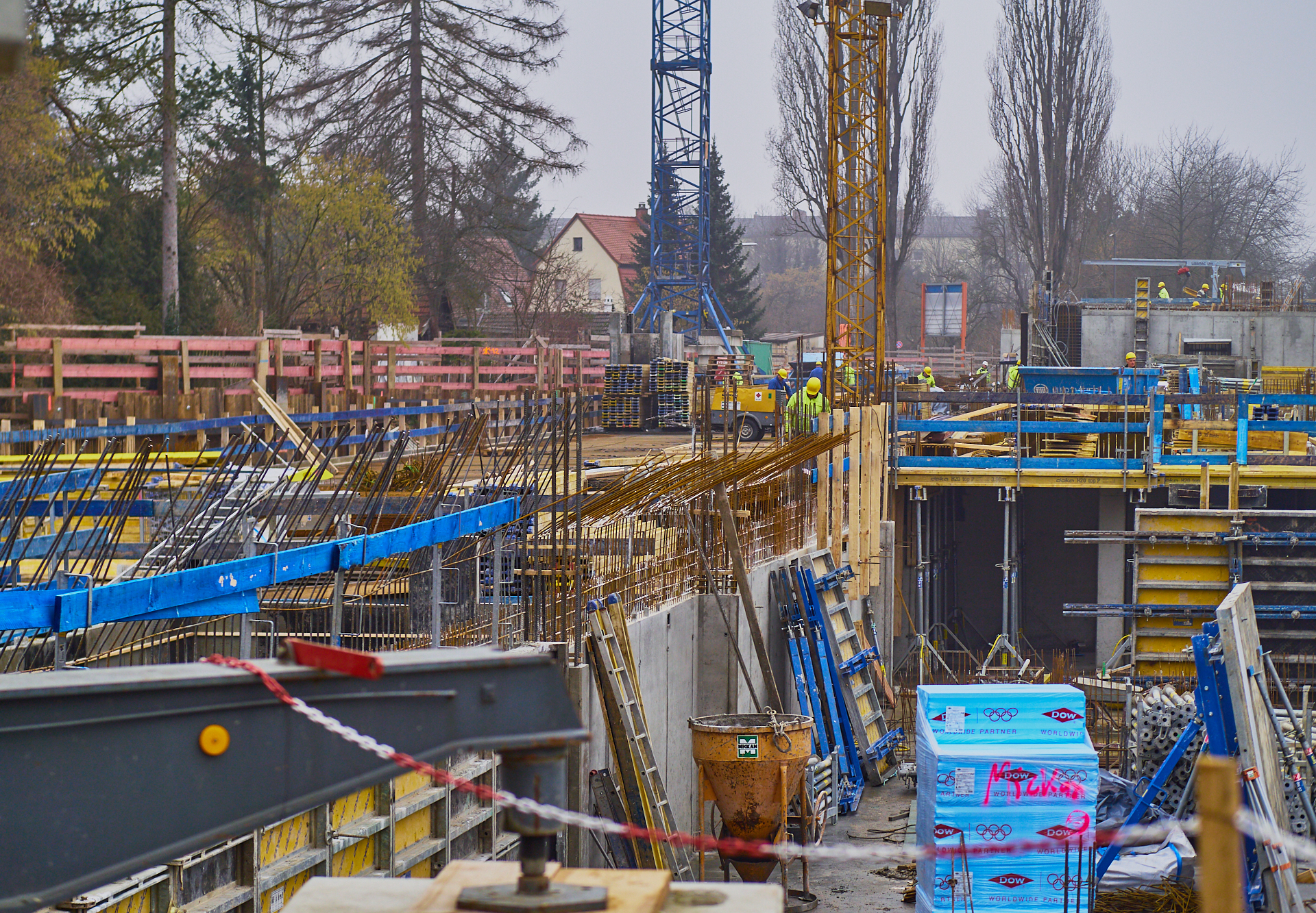 Baustelle Maikäfersiedlung in Neuperlach 27.01.2018 Photographer: Gelbmann