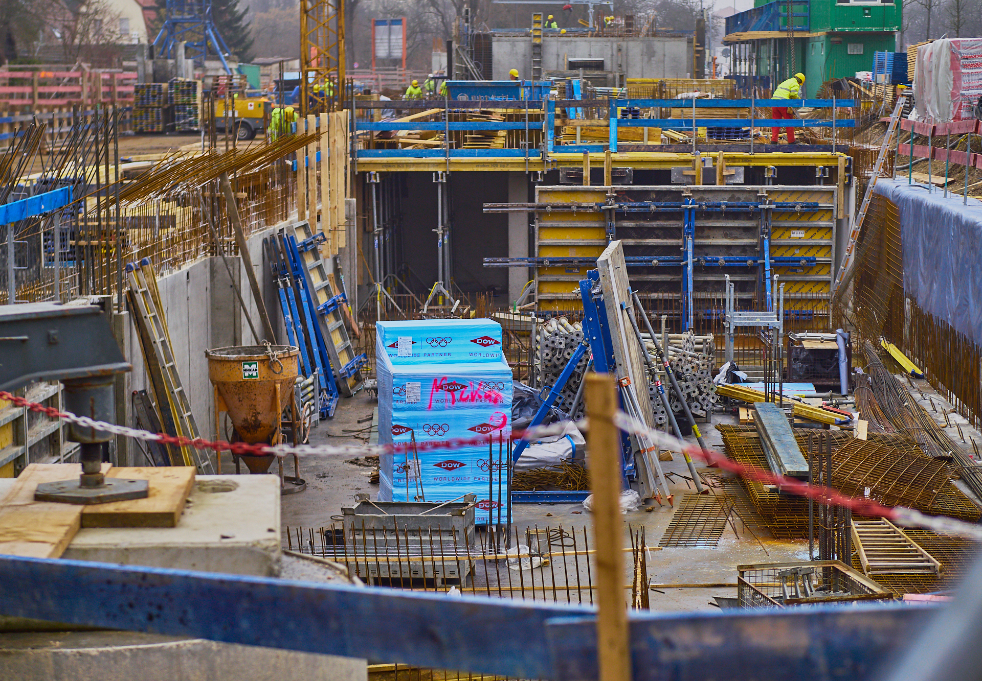 Baustelle Maikäfersiedlung in Neuperlach 27.01.2018 Photographer: Gelbmann
