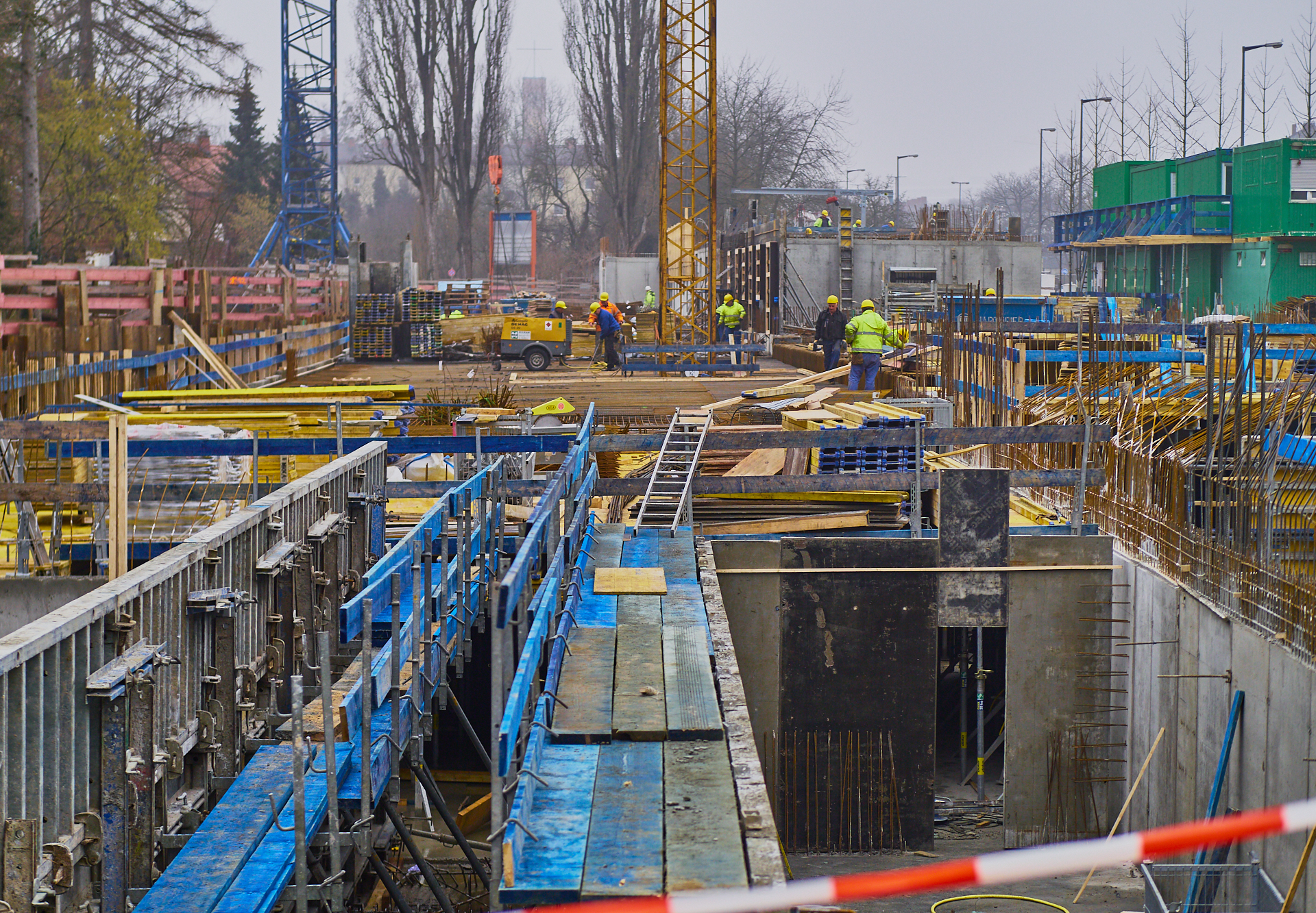 Baustelle Maikäfersiedlung in Neuperlach 27.01.2018 Photographer: Gelbmann