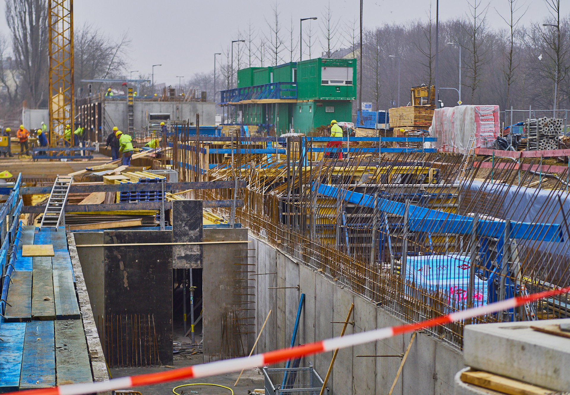 Baustelle Maikäfersiedlung in Neuperlach 27.01.2018 Photographer: Gelbmann