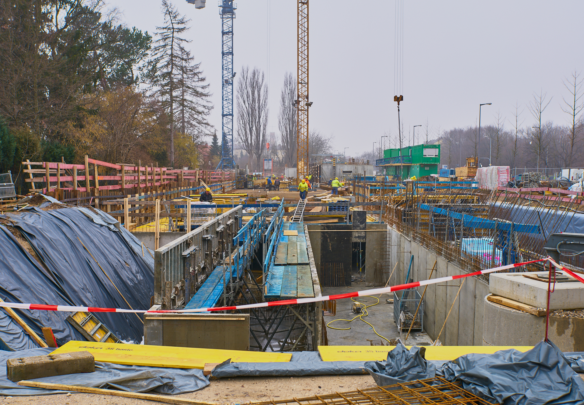 Baustelle Maikäfersiedlung in Neuperlach 27.01.2018 Photographer: Gelbmann