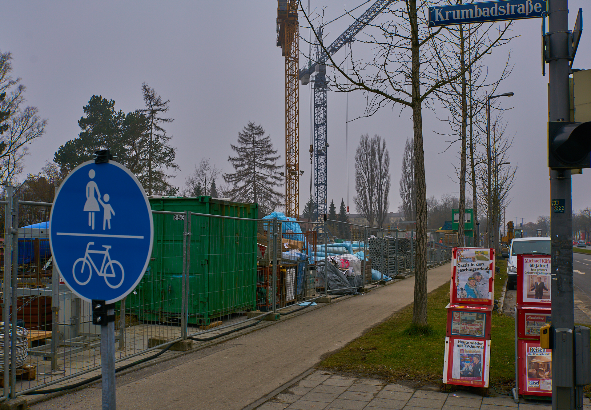 Baustelle Maikäfersiedlung in Neuperlach 27.01.2018 Photographer: Gelbmann