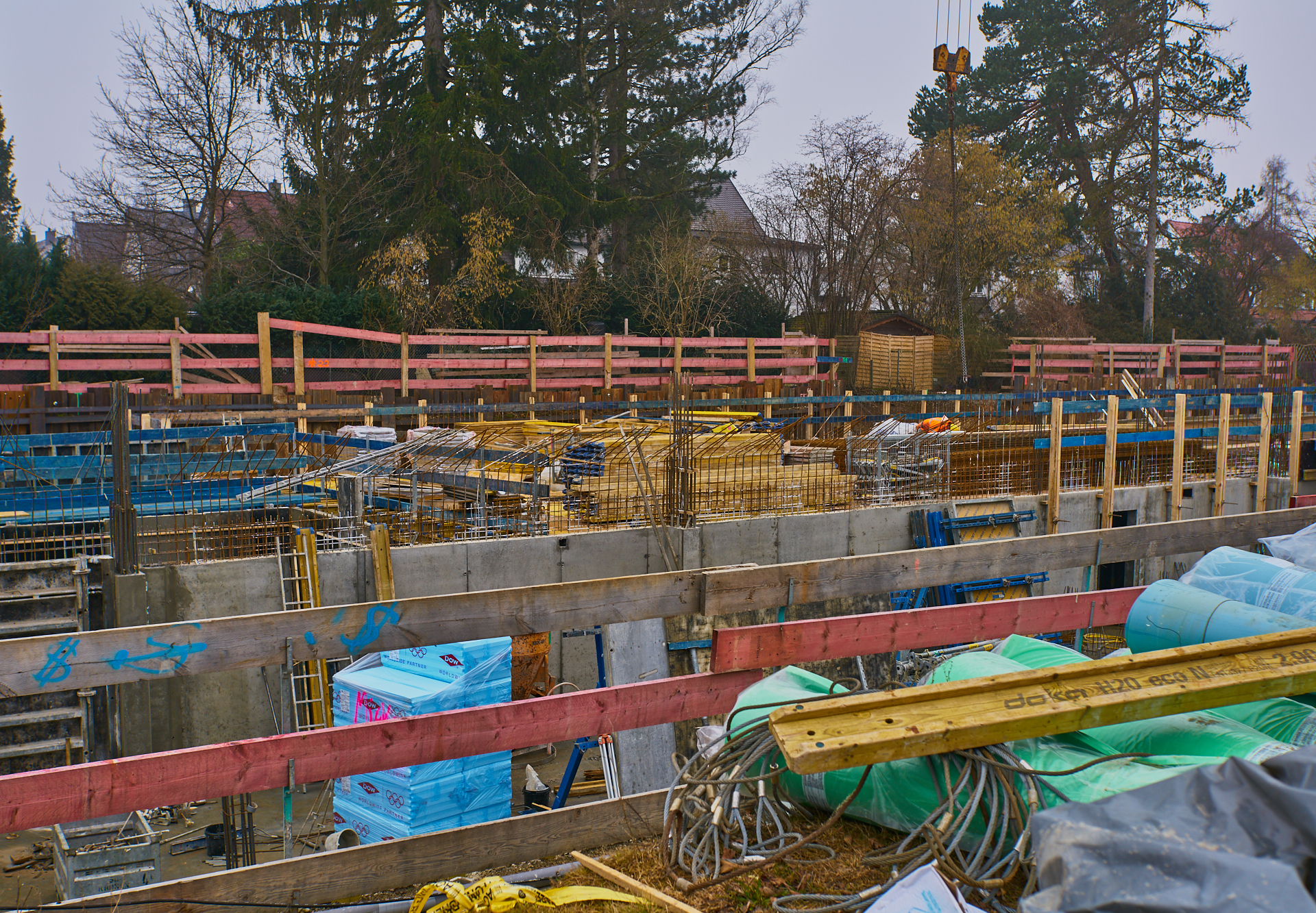 Baustelle Maikäfersiedlung in Neuperlach 27.01.2018 Photographer: Gelbmann