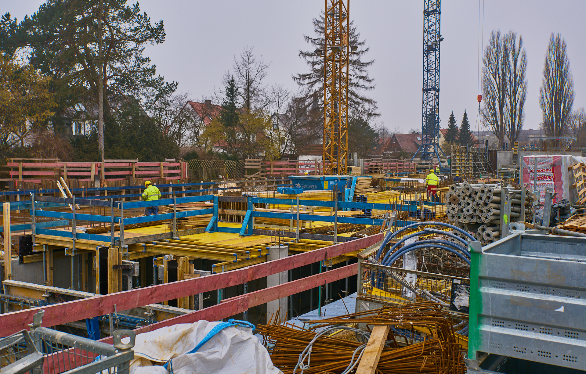 Baustelle Maikäfersiedlung in Neuperlach 27.01.2018 Photographer: Gelbmann