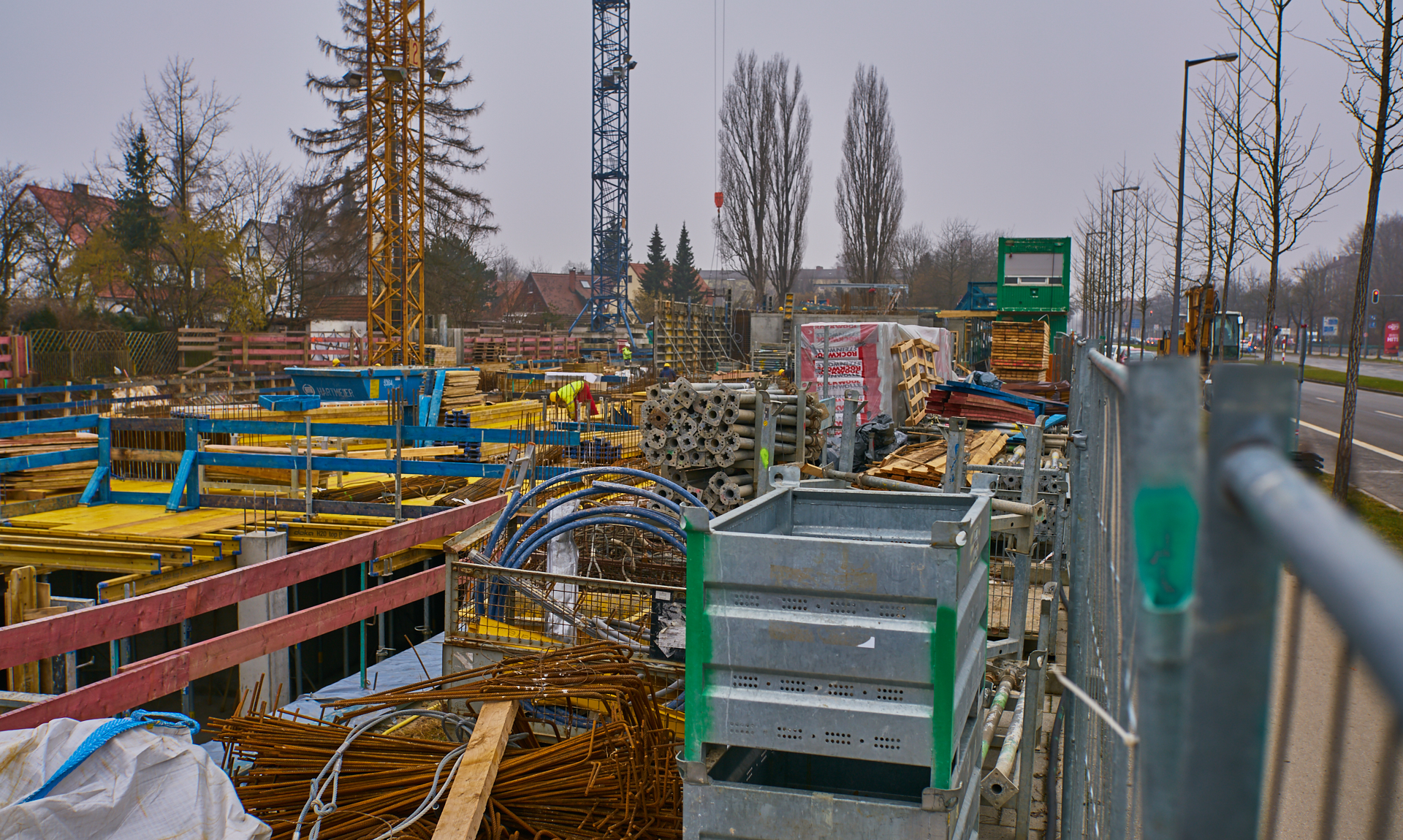 Baustelle Maikäfersiedlung in Neuperlach 27.01.2018 Photographer: Gelbmann