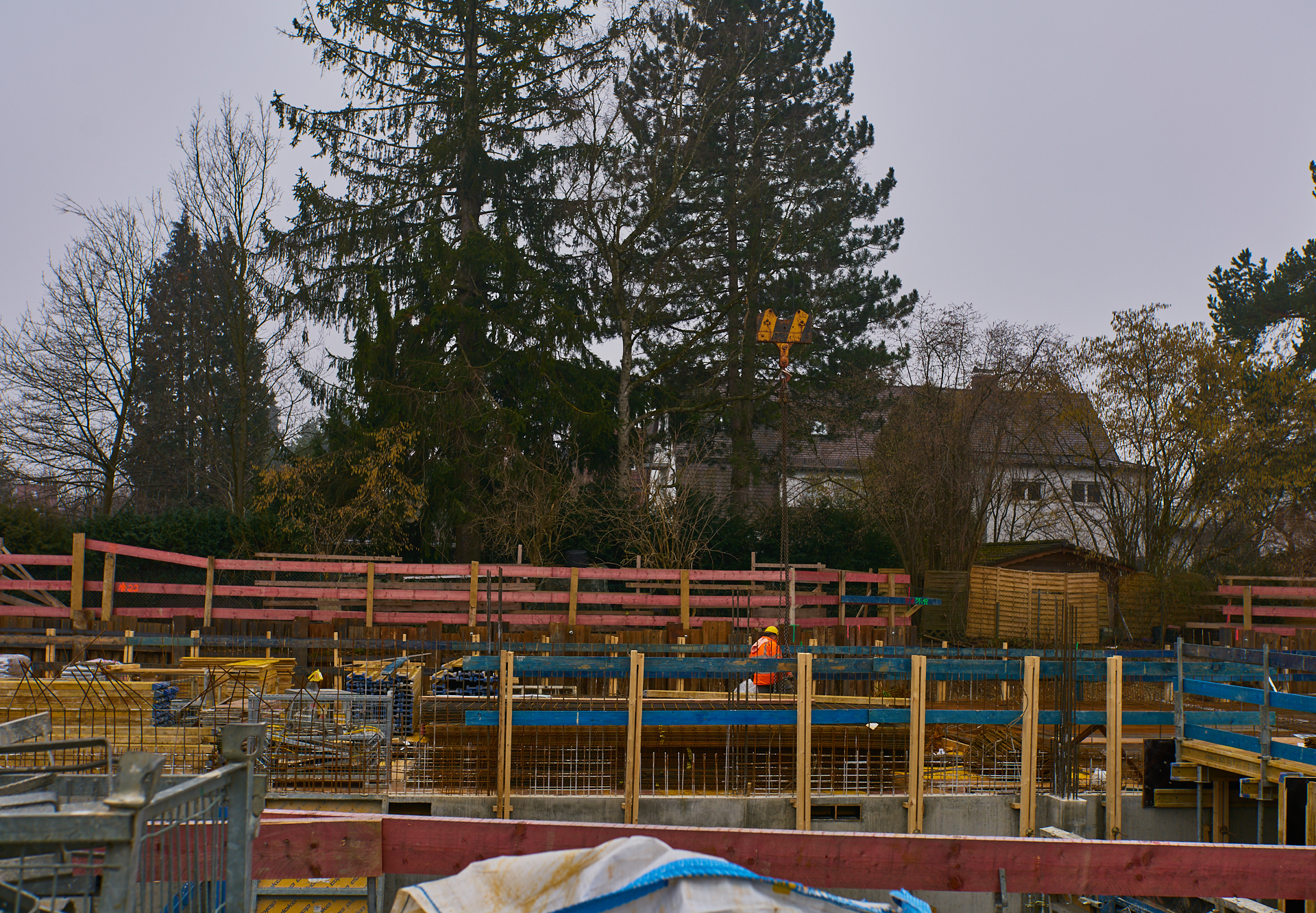 Baustelle Maikäfersiedlung in Neuperlach 27.01.2018 Photographer: Gelbmann
