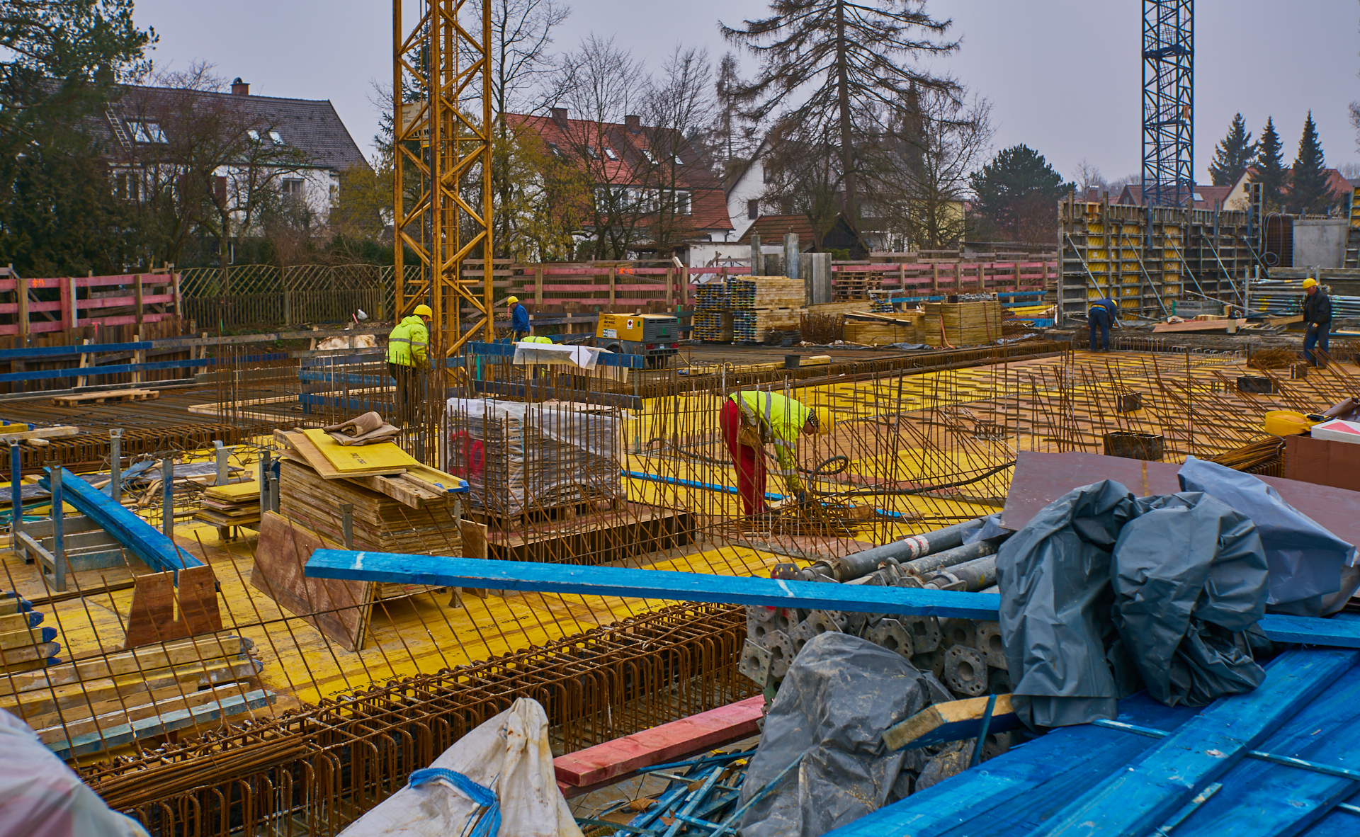 Baustelle Maikäfersiedlung in Neuperlach 27.01.2018 Photographer: Gelbmann