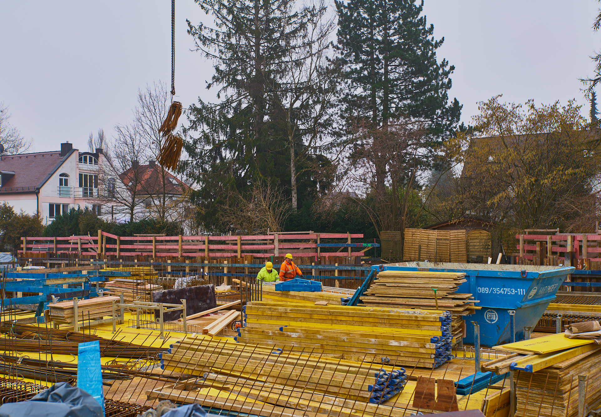 Baustelle Maikäfersiedlung in Neuperlach 27.01.2018 Photographer: Gelbmann