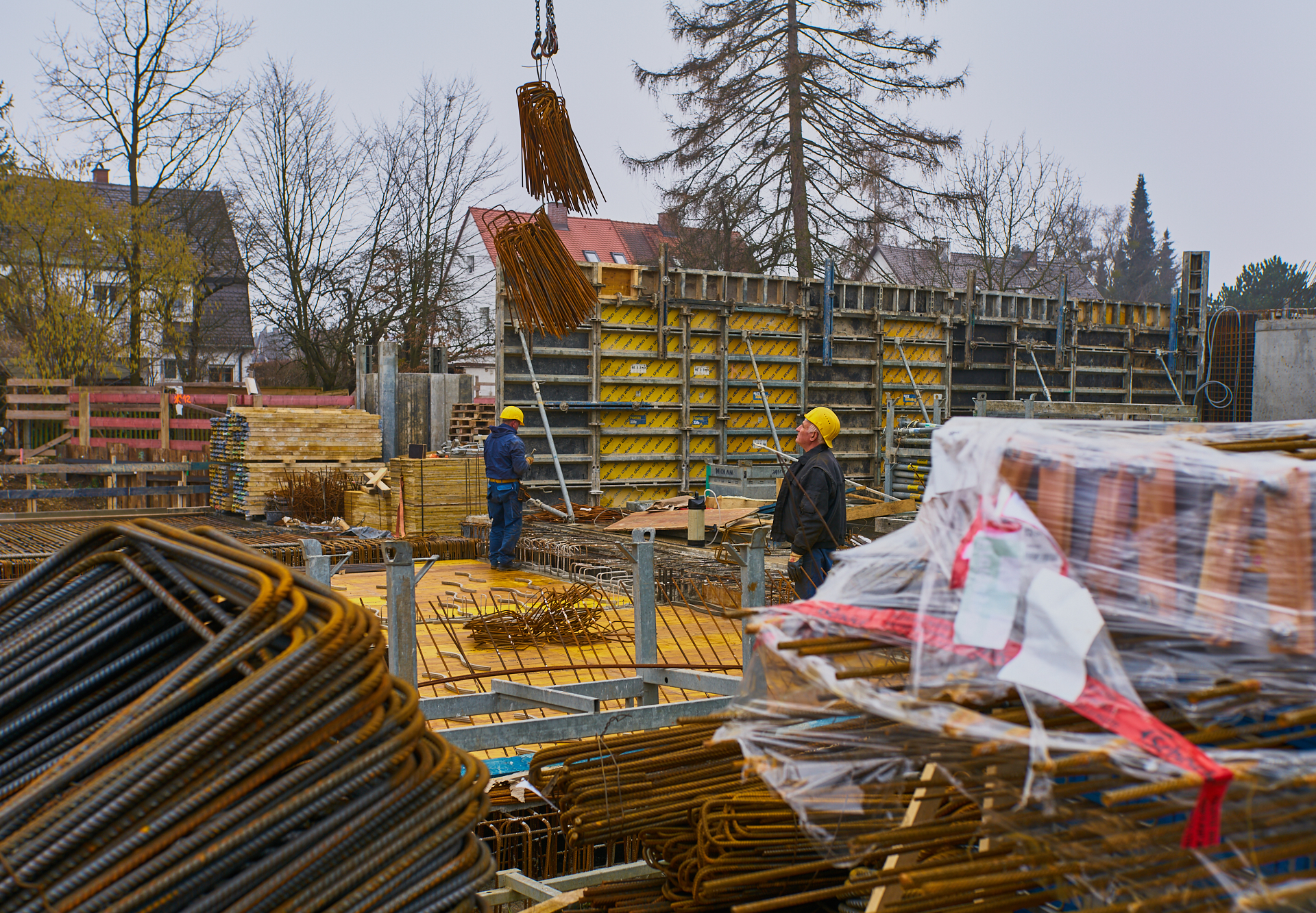 Baustelle Maikäfersiedlung in Neuperlach 27.01.2018 Photographer: Gelbmann