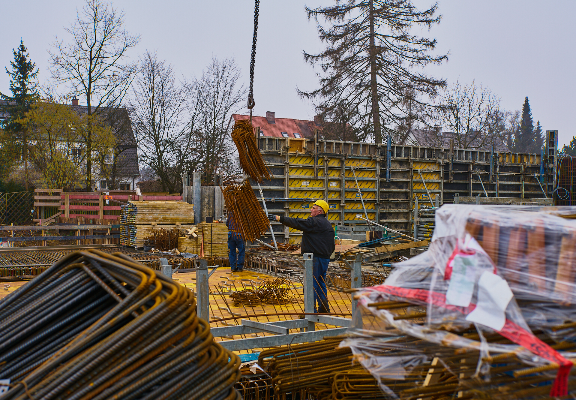 Baustelle Maikäfersiedlung in Neuperlach 27.01.2018 Photographer: Gelbmann
