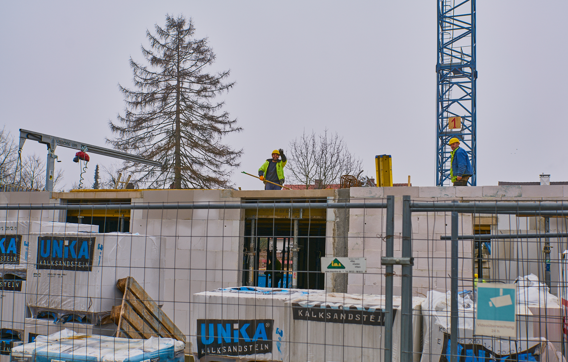Baustelle Maikäfersiedlung in Neuperlach 27.01.2018 Photographer: Gelbmann
