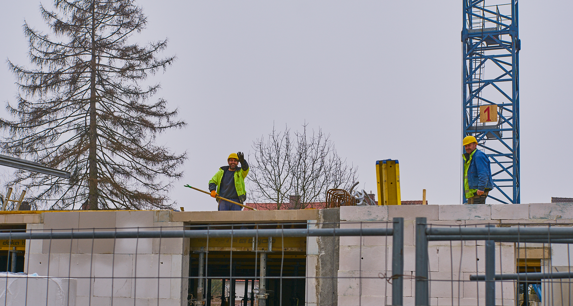 Baustelle Maikäfersiedlung in Neuperlach 27.01.2018 Photographer: Gelbmann