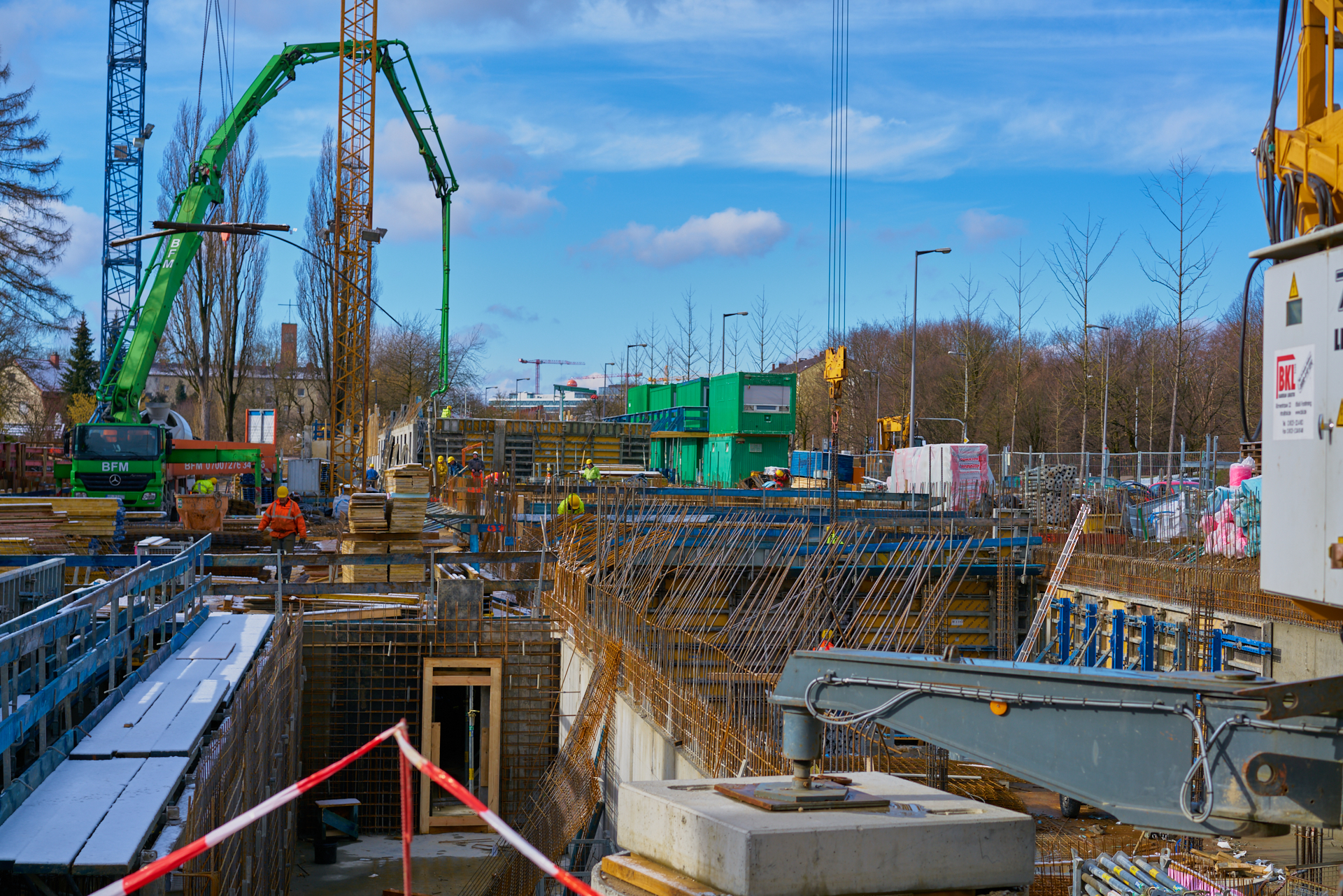 Baustelle Maikäfersiedlung in Neuperlach 06.02.2018 Photographer: Gelbmann