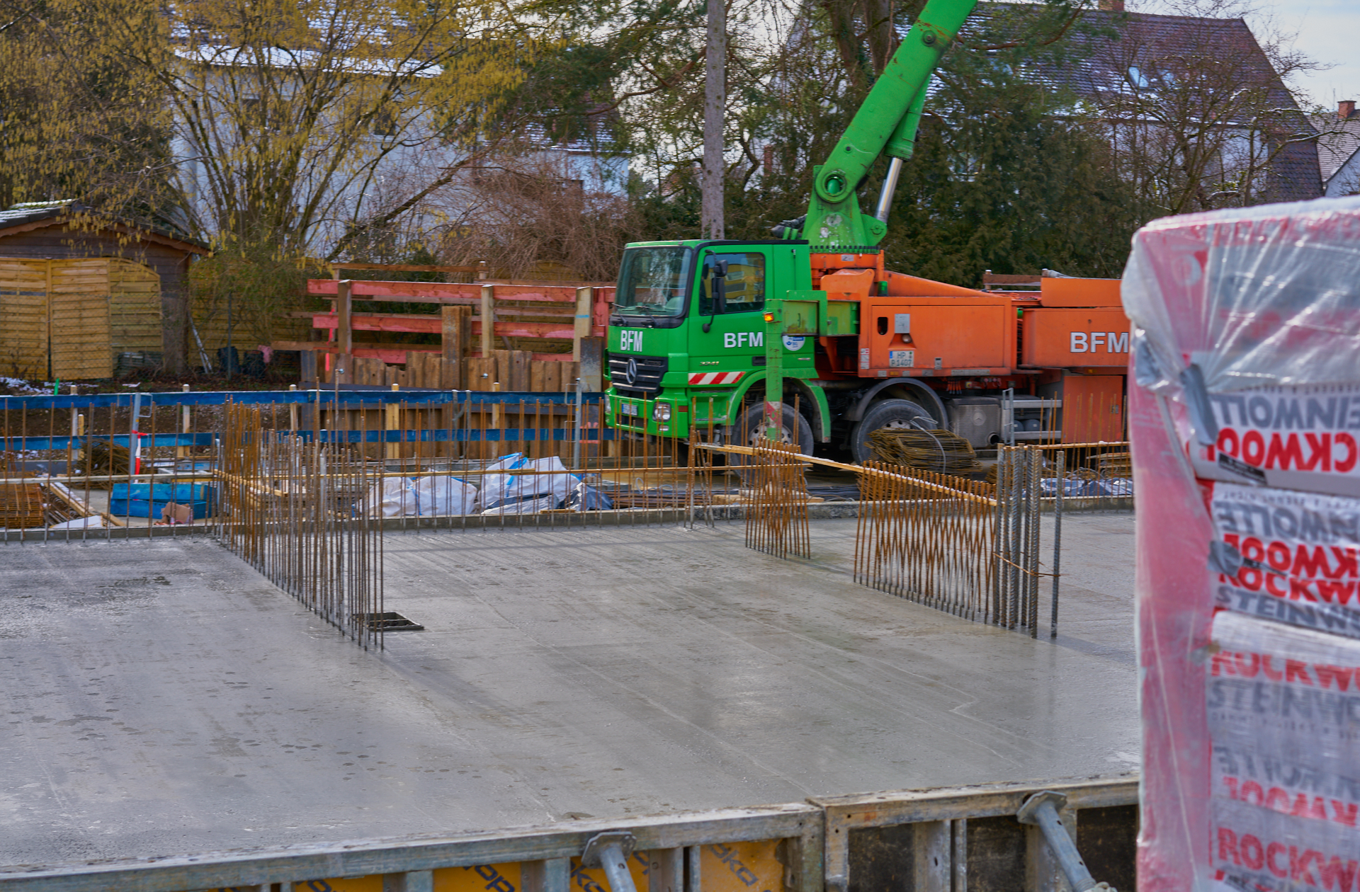 Baustelle Maikäfersiedlung in Neuperlach 06.02.2018 Photographer: Gelbmann