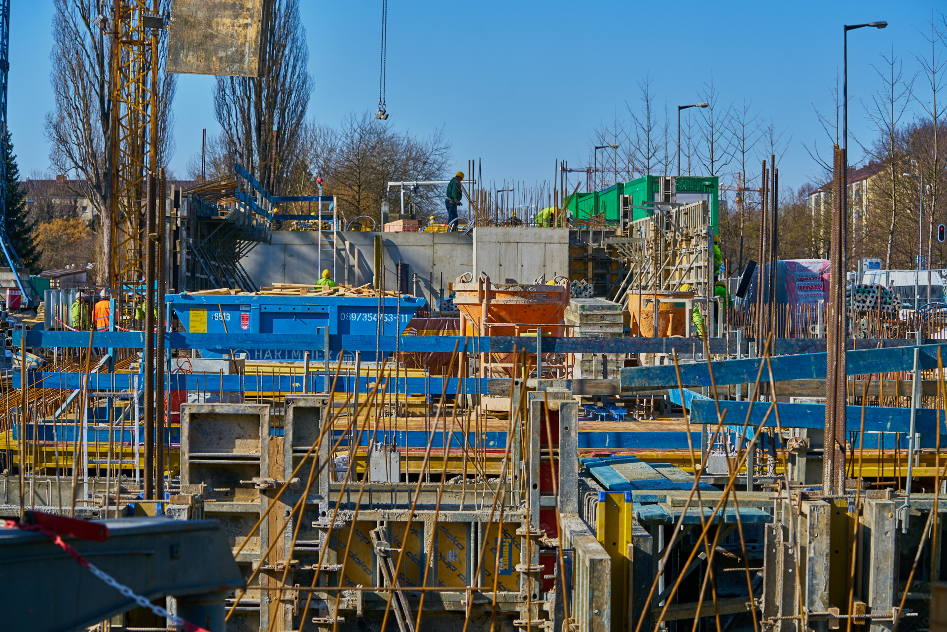 Baustelle Maikäfersiedlung in Neuperlach 14.02.2018 Photographer: Gelbmann