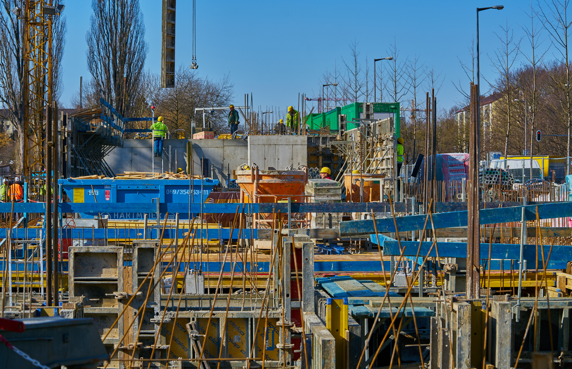 Baustelle Maikäfersiedlung in Neuperlach 14.02.2018 Photographer: Gelbmann