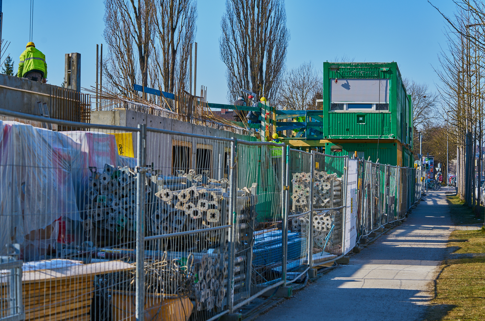 Baustelle Maikäfersiedlung in Neuperlach 14.02.2018 Photographer: Gelbmann
