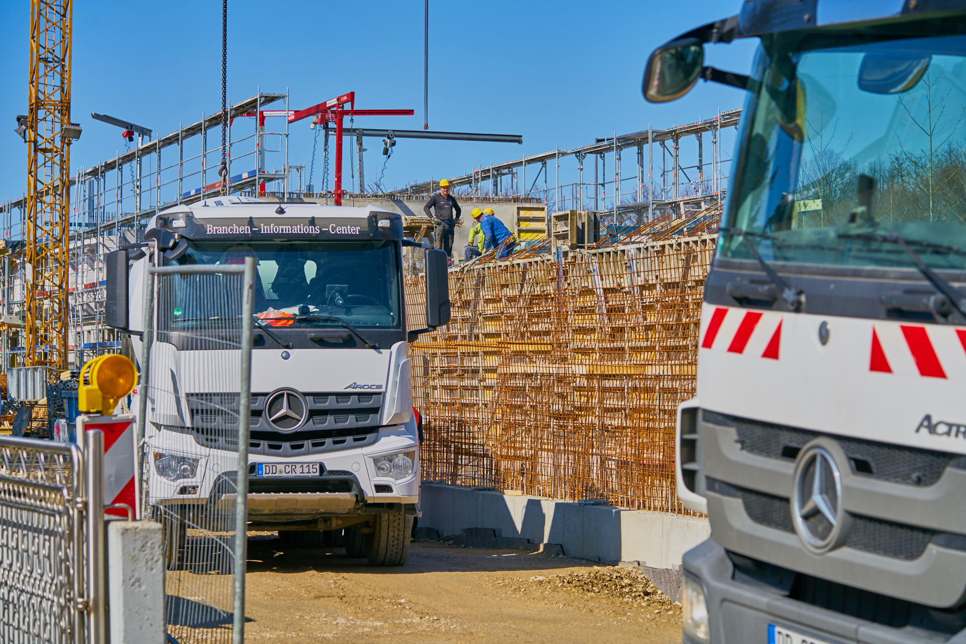 24.03.2018 - Baustelle Maikäfersiedlung in der Bad Schachener Straße in Neuperlach