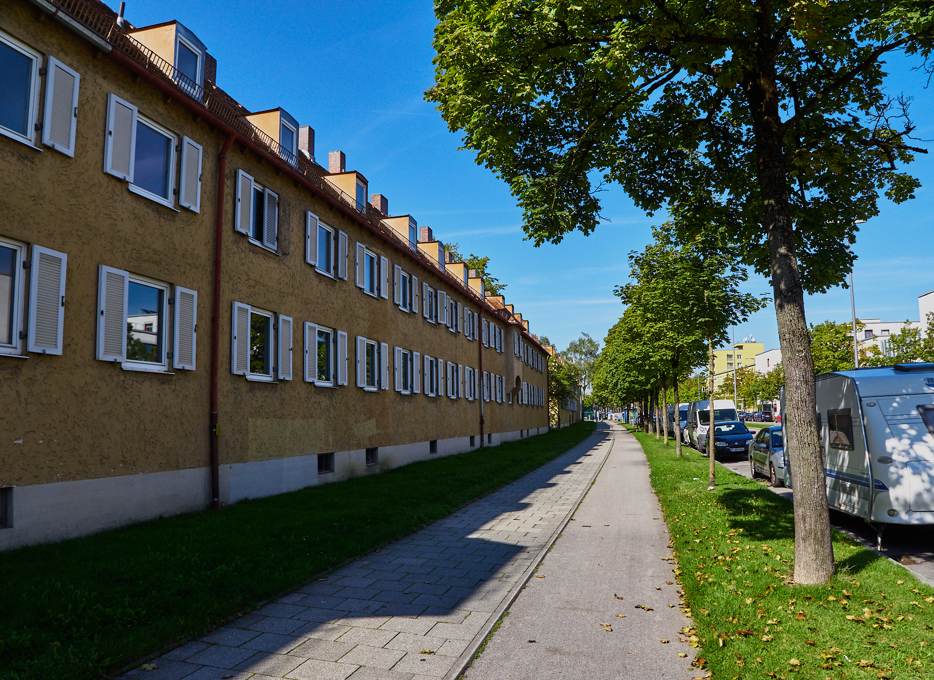 10.09.20108 - Baustelle Maikäfersiedlung in der Bad Schachener Straße in Neuperlach