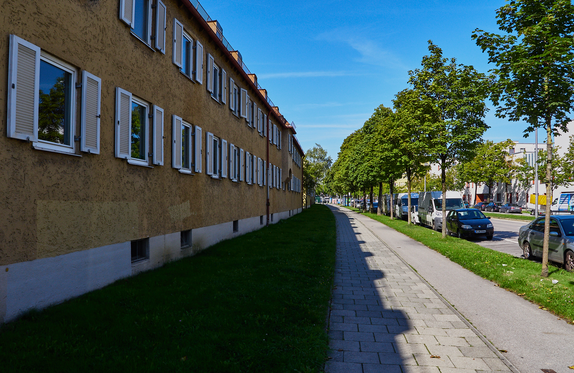 10.09.20108 - Baustelle Maikäfersiedlung in der Bad Schachener Straße in Neuperlach