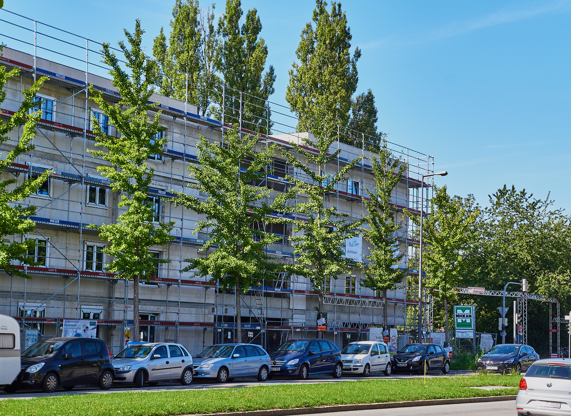 10.09.20108 - Baustelle Maikäfersiedlung in der Bad Schachener Straße in Neuperlach