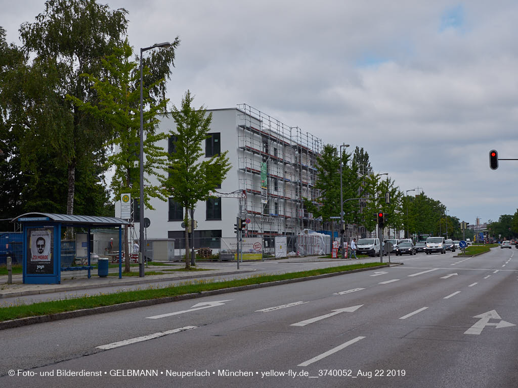 22.08.2019 - Baustelle Maikäfersiedlung in Neuperlach