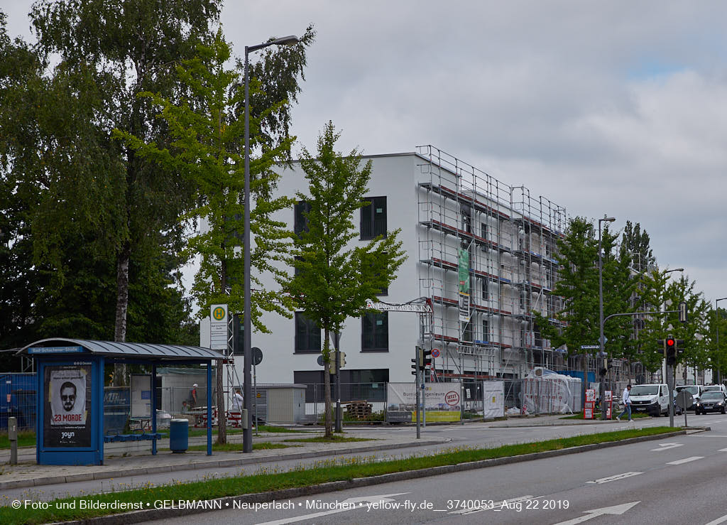 22.08.2019 - Baustelle Maikäfersiedlung in Neuperlach