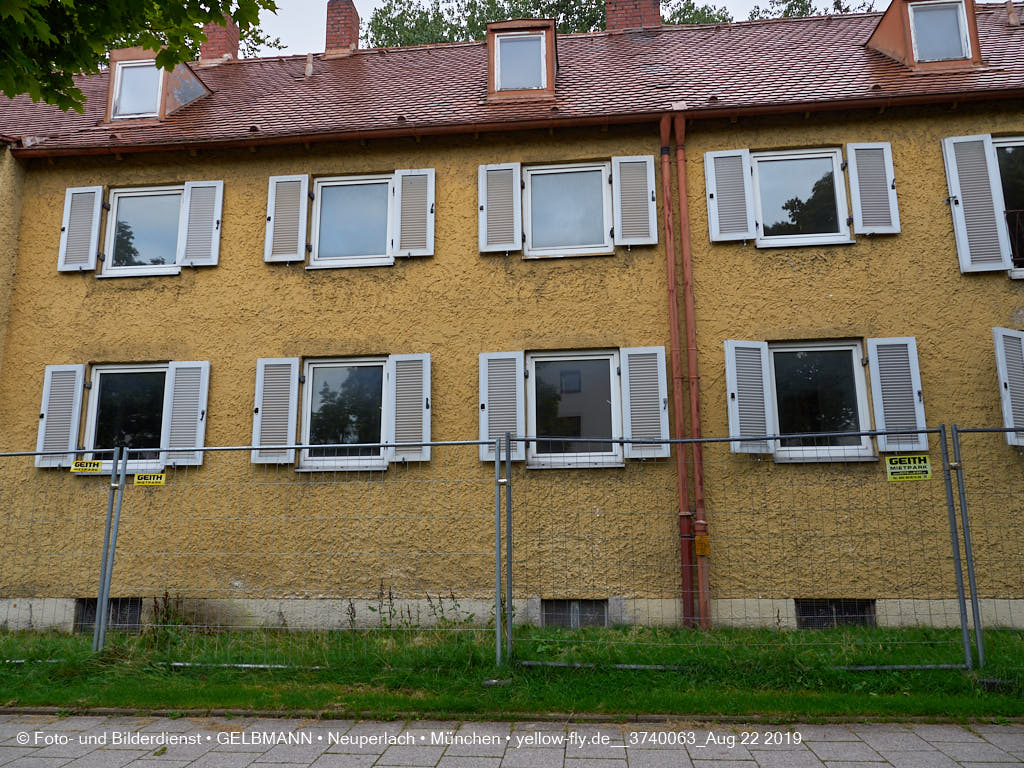 22.08.2019 - Baustelle Maikäfersiedlung in Neuperlach