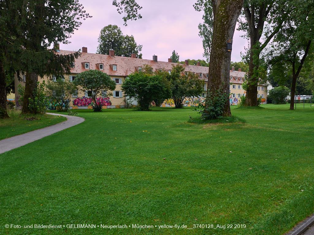 22.08.2019 - Baustelle Maikäfersiedlung in Neuperlach