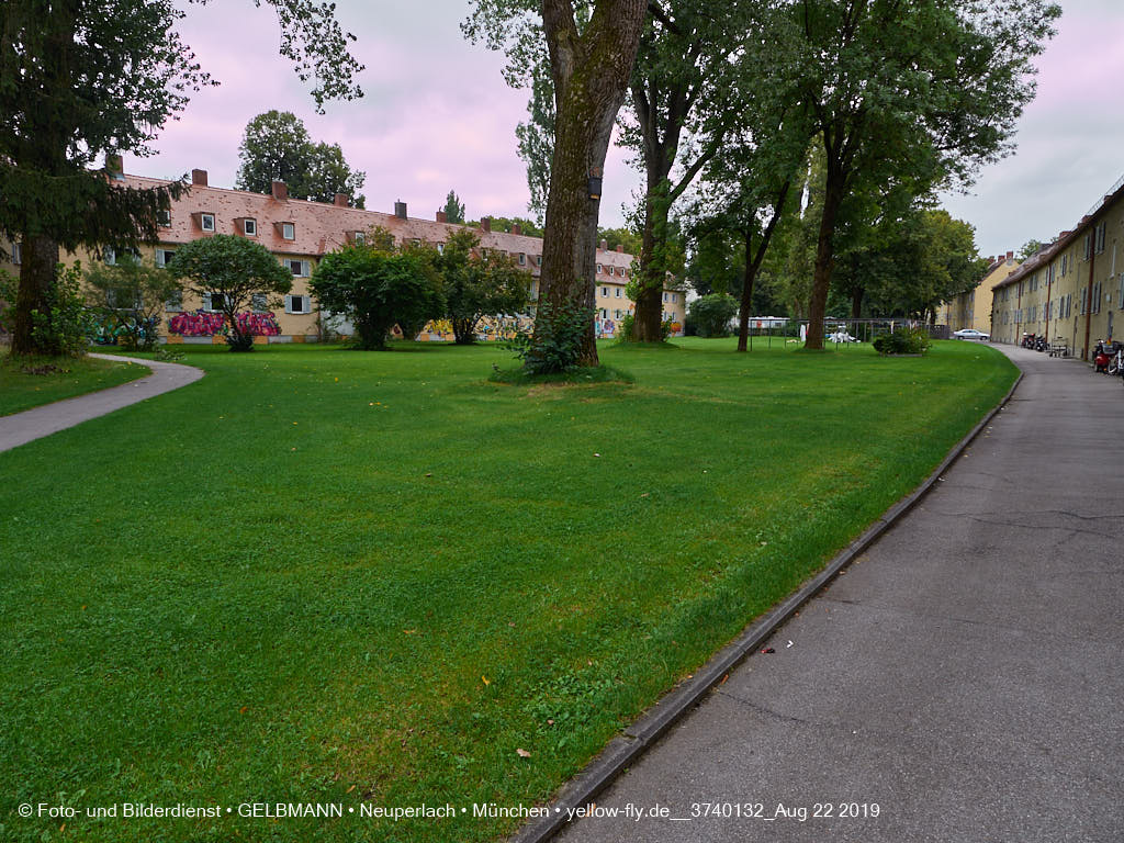22.08.2019 - Baustelle Maikäfersiedlung in Neuperlach