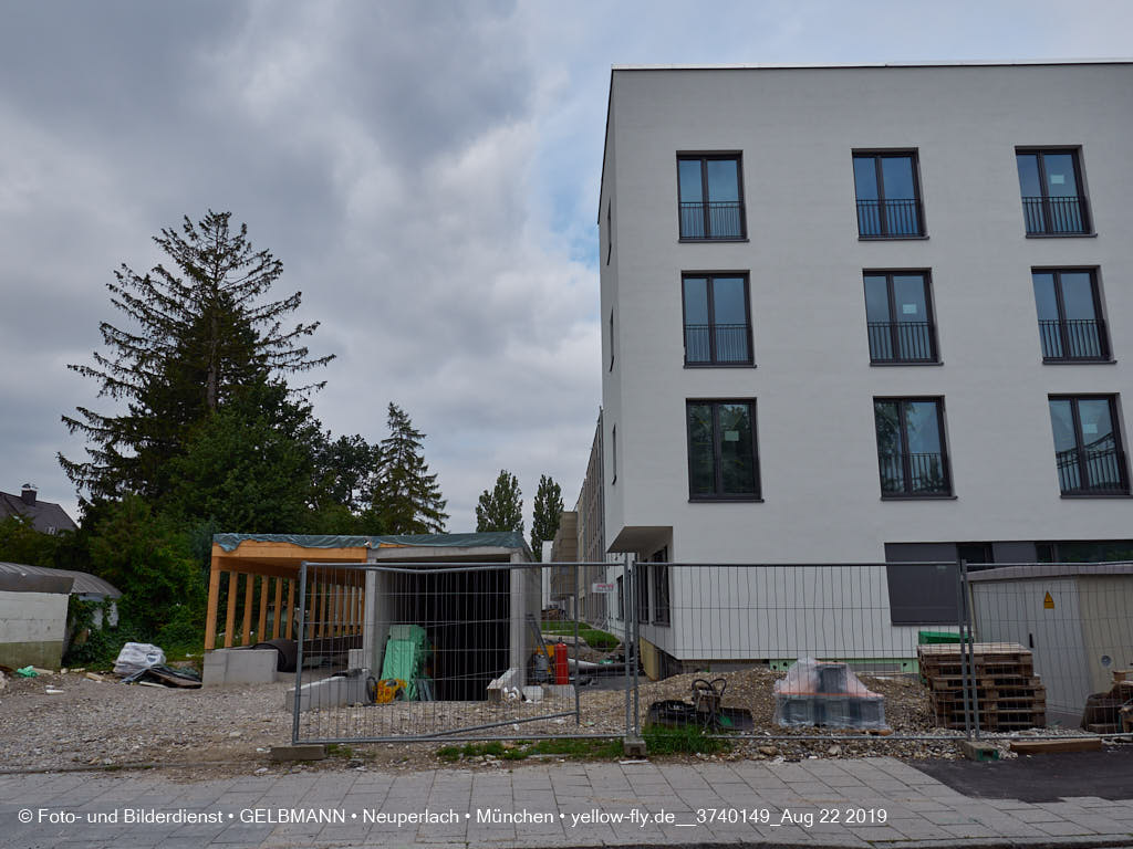 22.08.2019 - Baustelle Maikäfersiedlung in Neuperlach