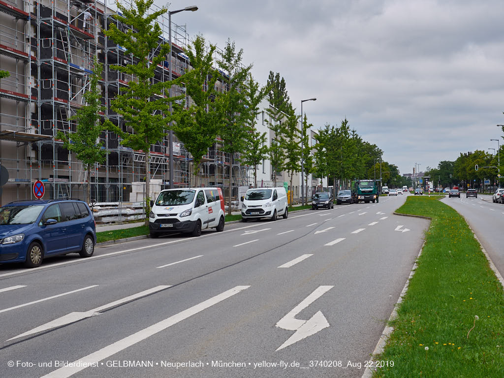 22.08.2019 - Baustelle Maikäfersiedlung in Neuperlach