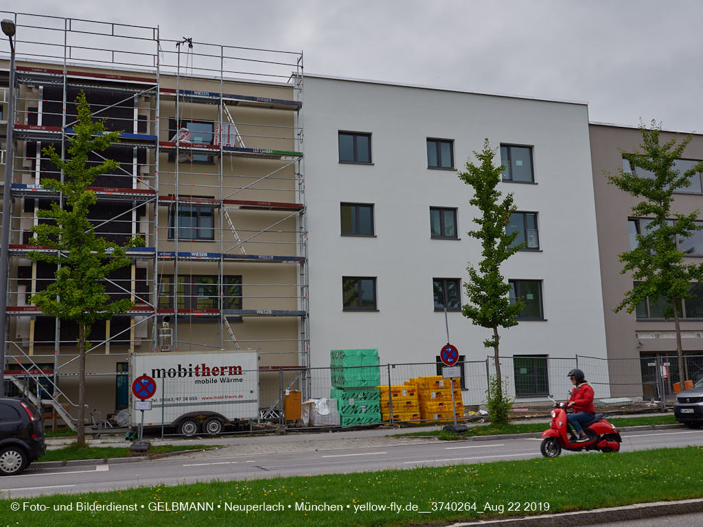 22.08.2019 - Baustelle Maikäfersiedlung in Neuperlach