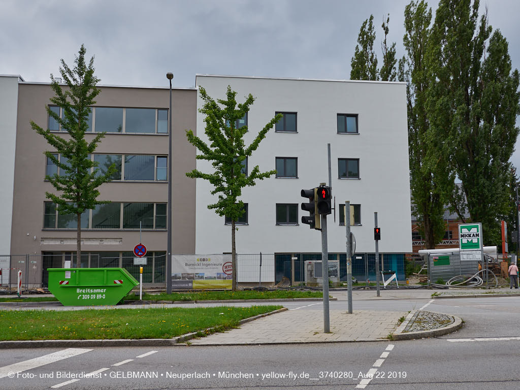 22.08.2019 - Baustelle Maikäfersiedlung in Neuperlach