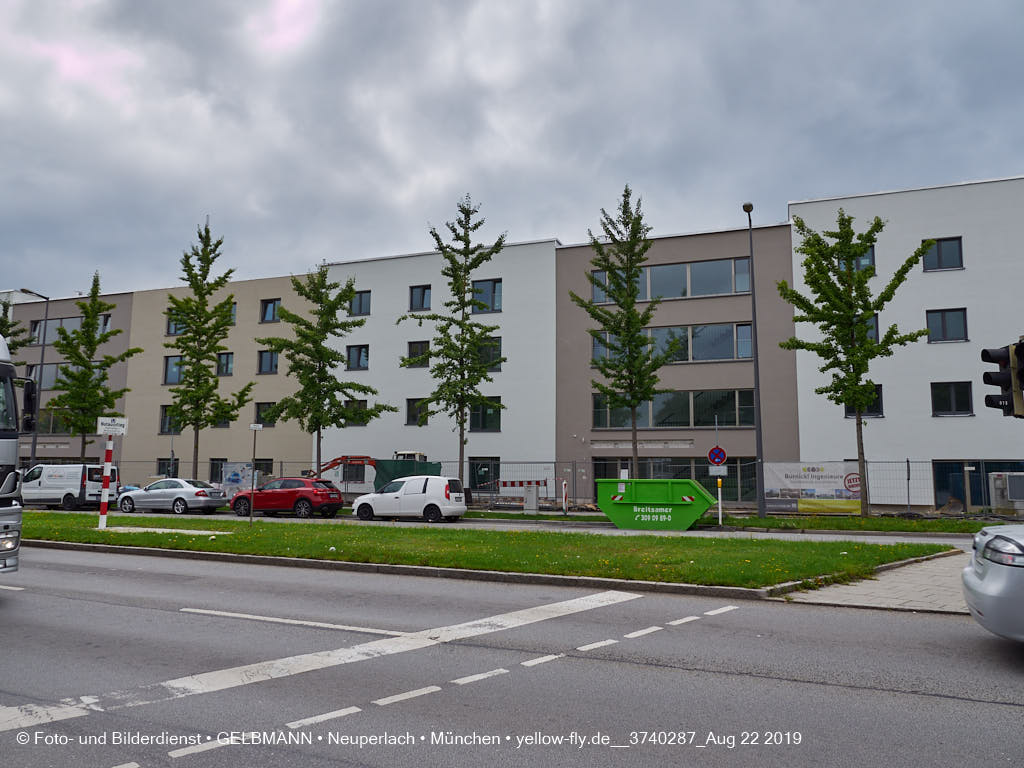 22.08.2019 - Baustelle Maikäfersiedlung in Neuperlach