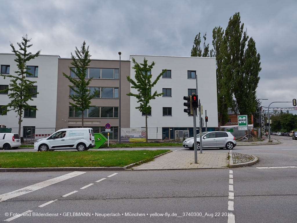 22.08.2019 - Baustelle Maikäfersiedlung in Neuperlach