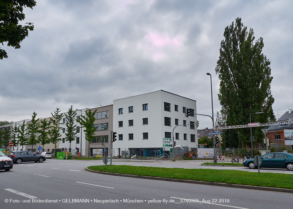 22.08.2019 - Baustelle Maikäfersiedlung in Neuperlach