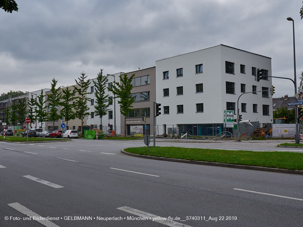 22.08.2019 - Baustelle Maikäfersiedlung in Neuperlach